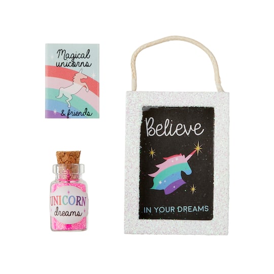 12 Pack: Mini Unicorn Accessory Set by Make Market®